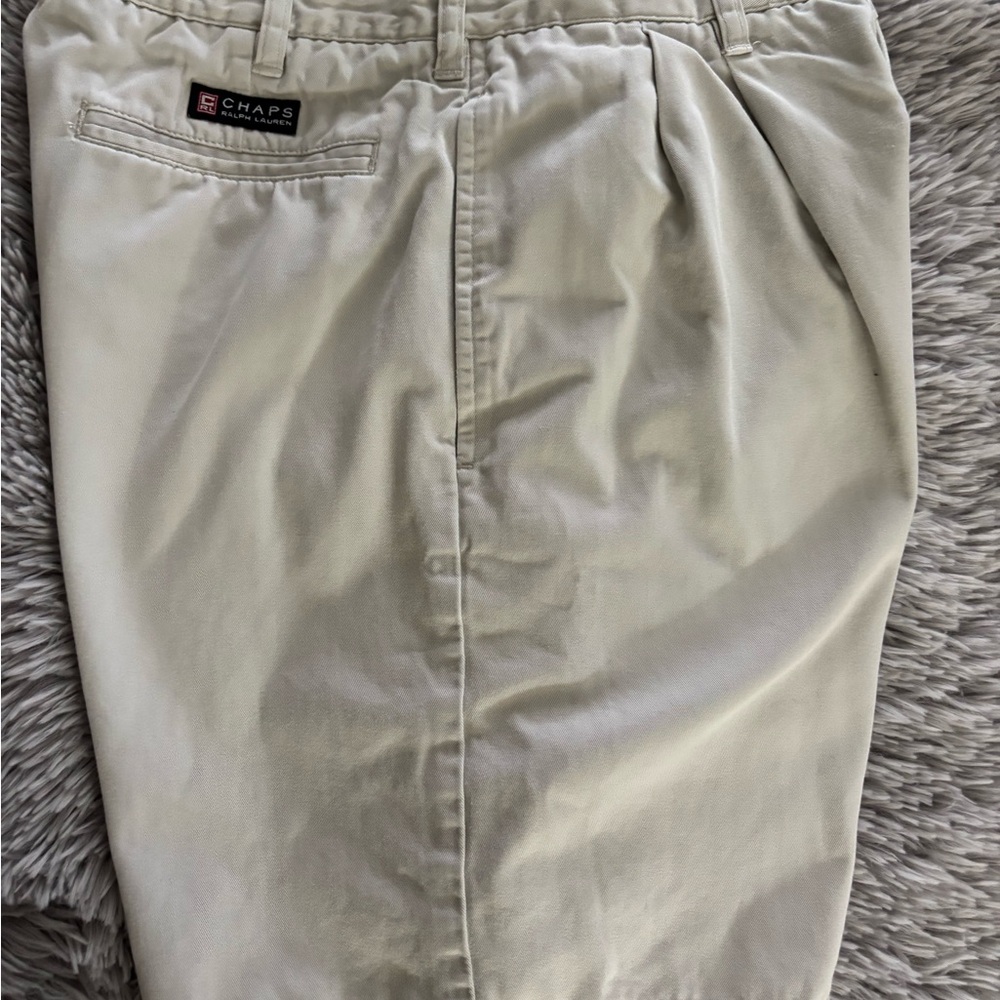 Ralph Lauren Men's Cream Chinos shorts
